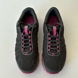 Columbia Womens Firecamp Mesh Shoes Coal/Fuschia